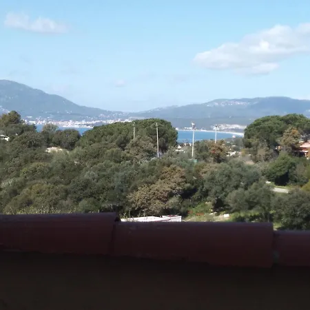 Studio vue mer à Porticcio proche aéroport Ajaccio Exterior foto