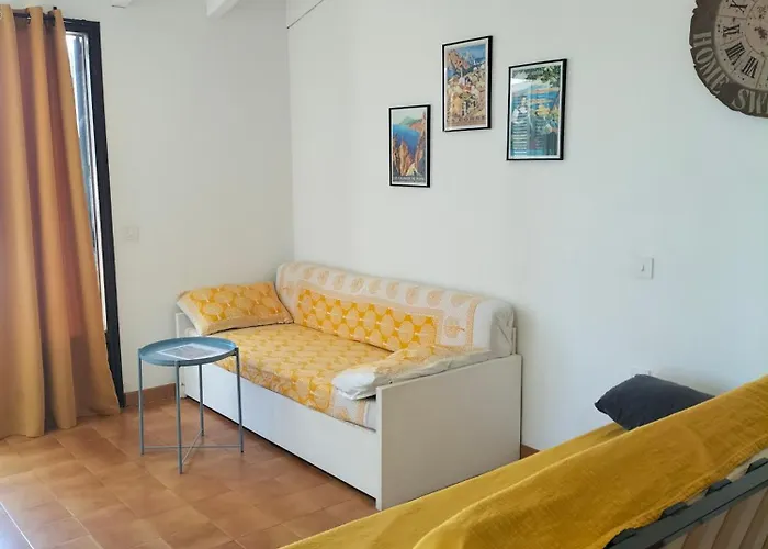 Studio Vue Mer A Porticcio Proche Aeroport Ajaccio